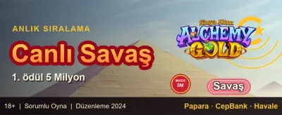 Canlı Casino Turnuvası promotion