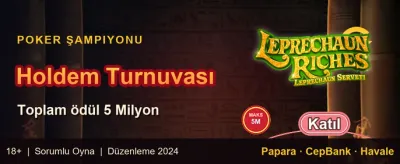 Hoş Geldin Bonusu promotion