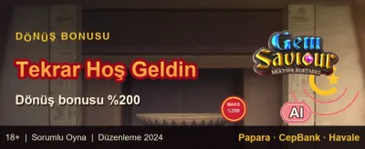 Devasa Hoş Geldin Bonusu promotion banner
